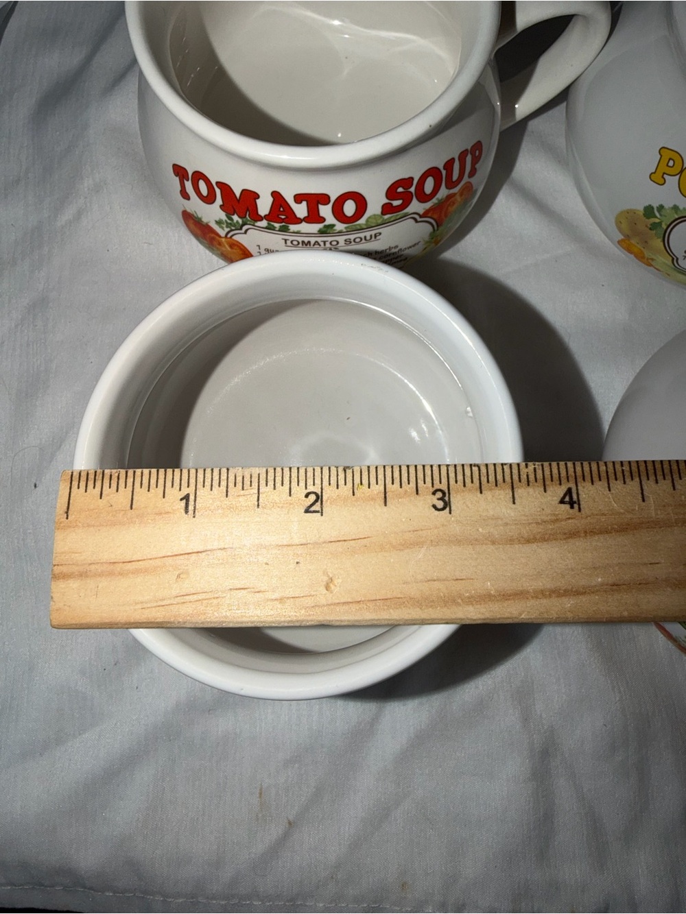 Vintage Dat’l Do-It Inc Recipe Soup Mugs Set of 4 - - Picture 7 of 10